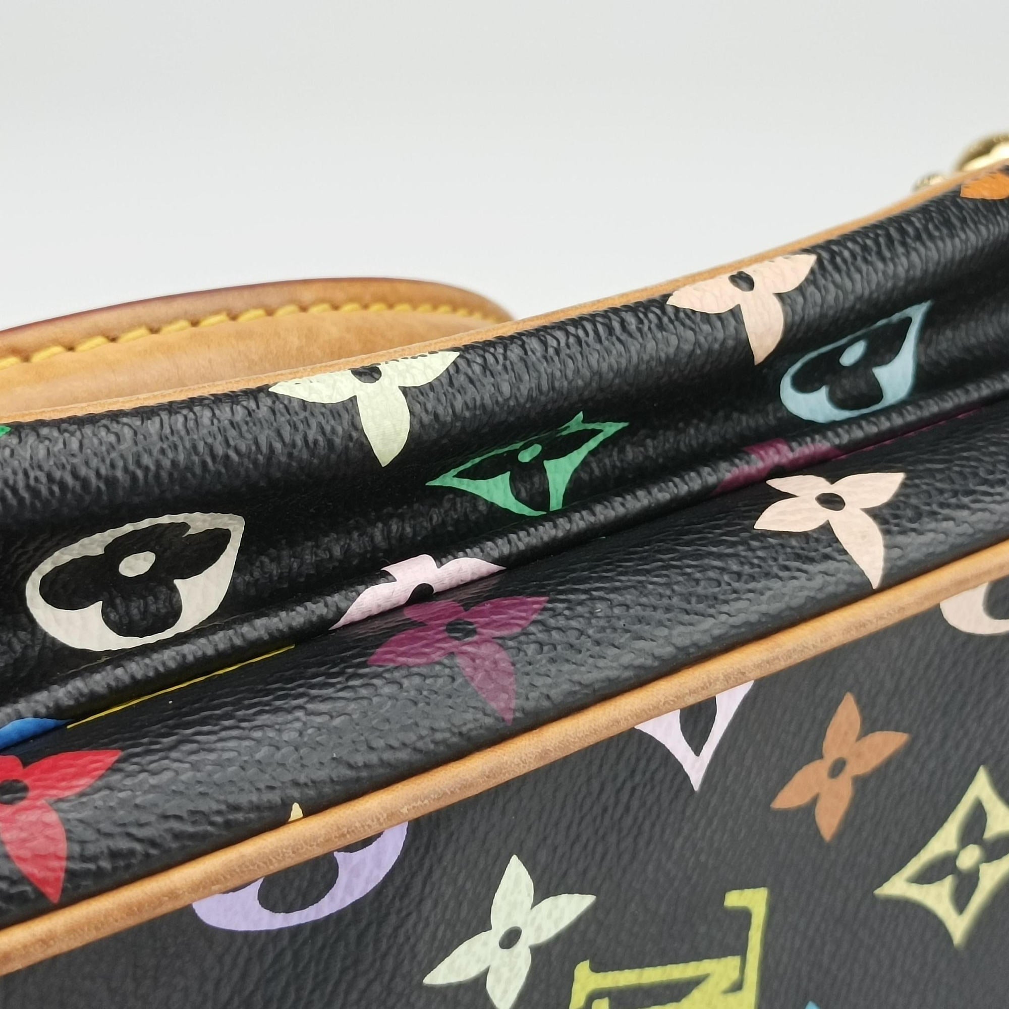 Secondhand Louis Vuitton RITA Noir Monogram Multicolor M40126 handbag | stylenewstar