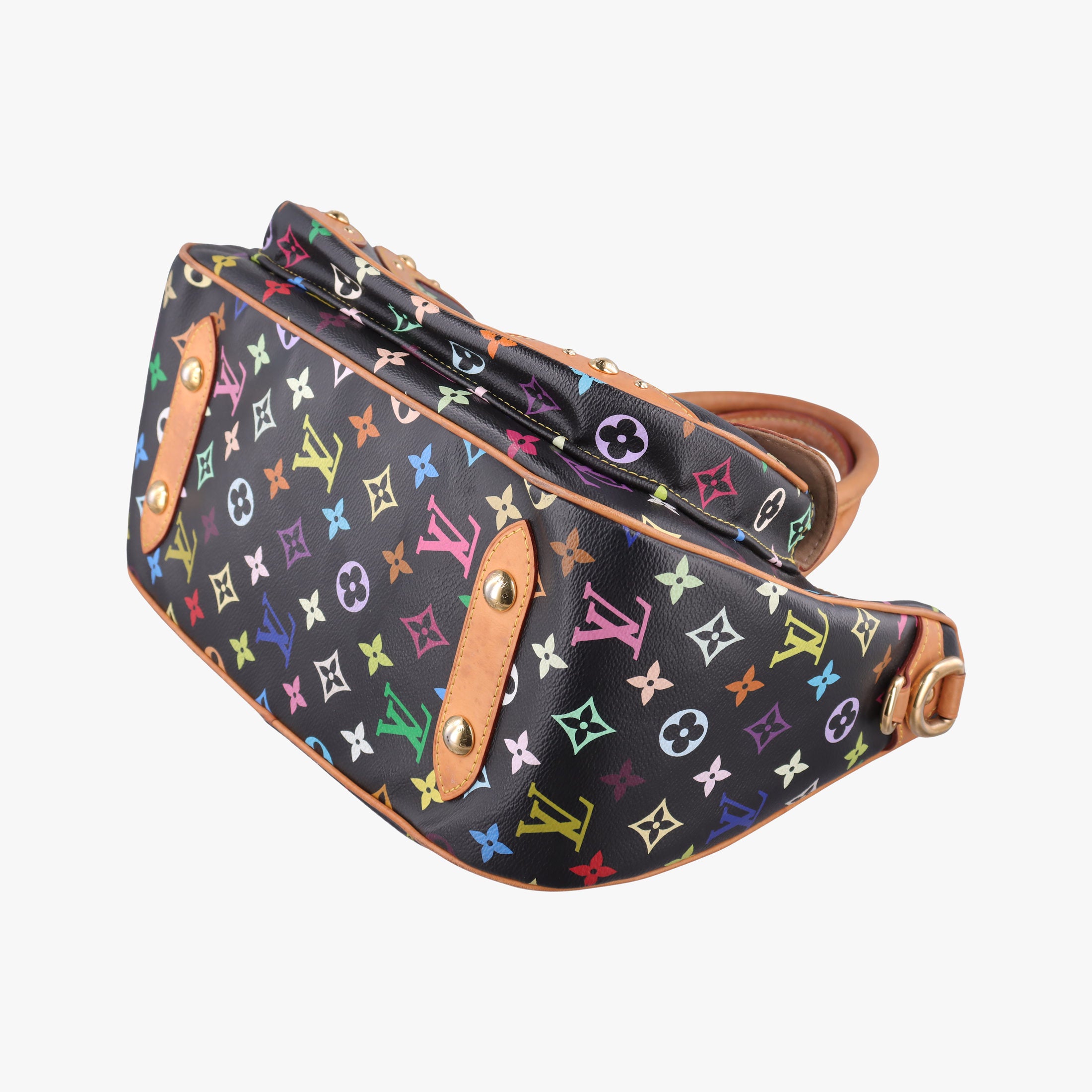 Secondhand Louis Vuitton RITA Noir Monogram Multicolor M40126 handbag | stylenewstar