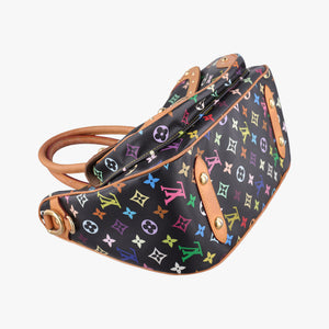 Secondhand Louis Vuitton RITA Noir Monogram Multicolor M40126 handbag | stylenewstar