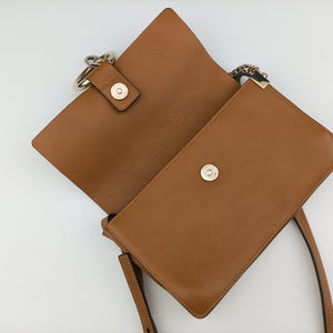 Secondhand Chloe FAYE Brown Suede × leather  shoulderbag | stylenewstar