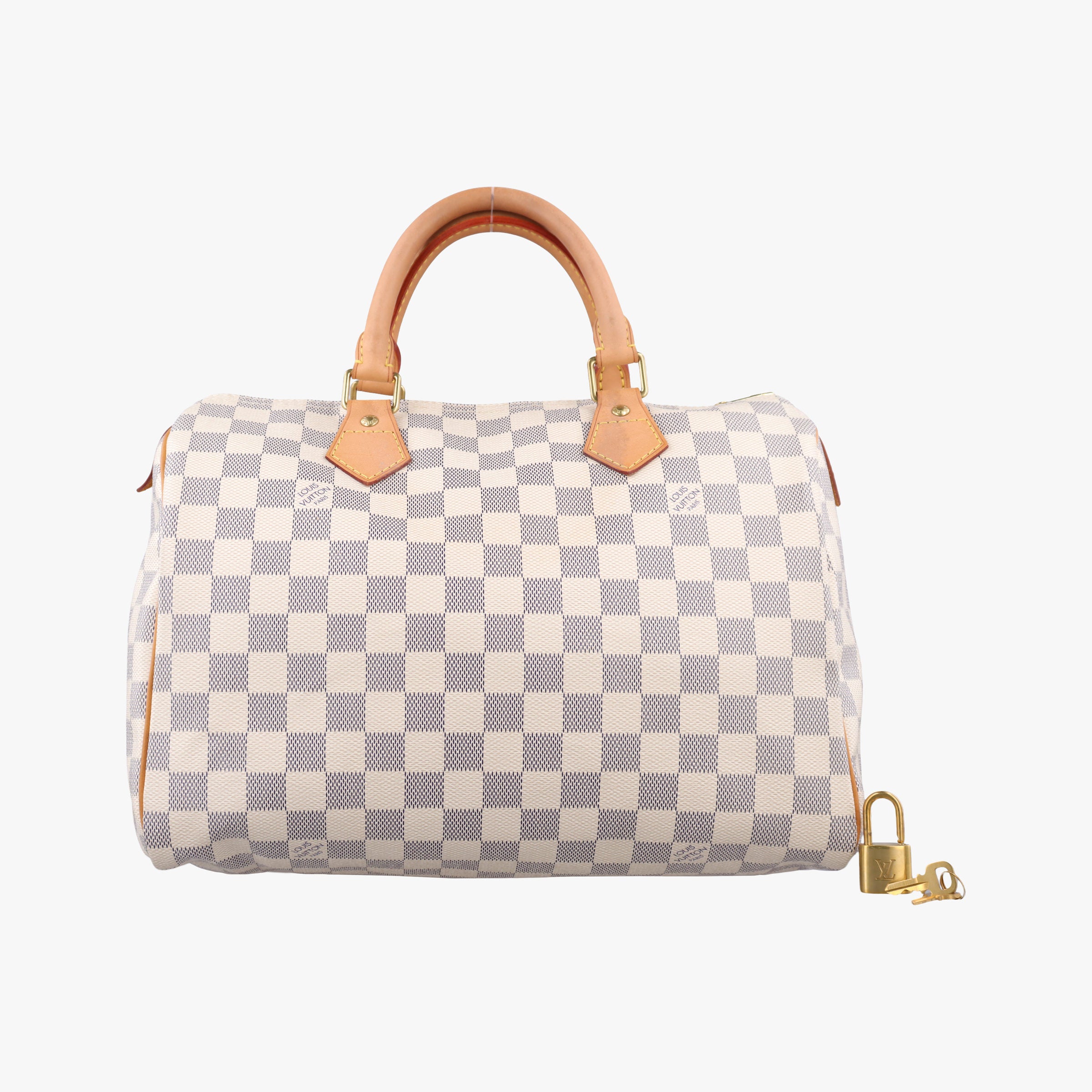 Secondhand Louis Vuitton Speedy 35 Azur Damier Canvas N41535 handbag | stylenewstar