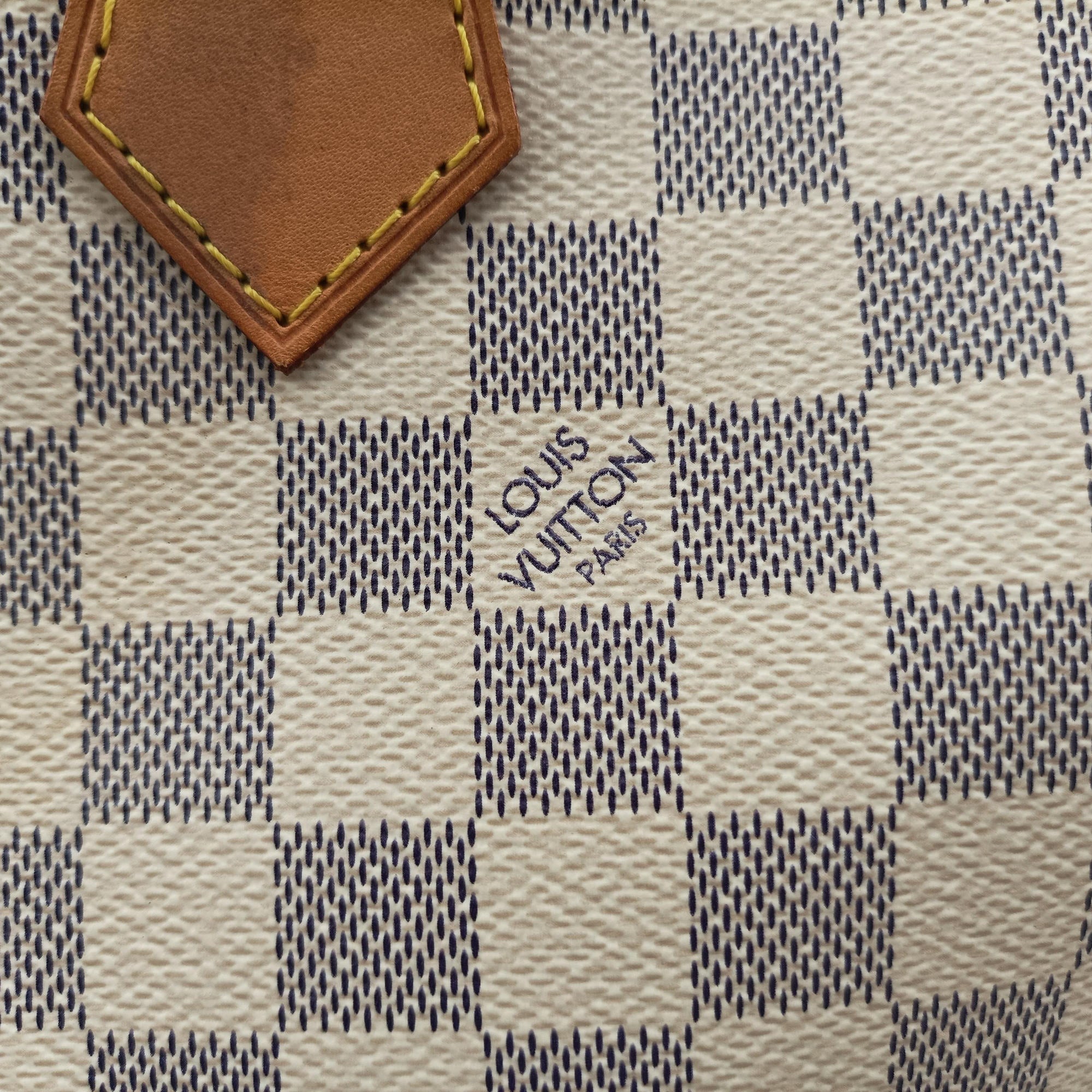 Secondhand Louis Vuitton Speedy 35 Azur Damier Canvas N41535 handbag | stylenewstar