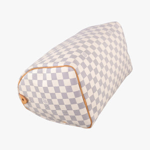 Secondhand Louis Vuitton Speedy 35 Azur Damier Canvas N41535 handbag | stylenewstar