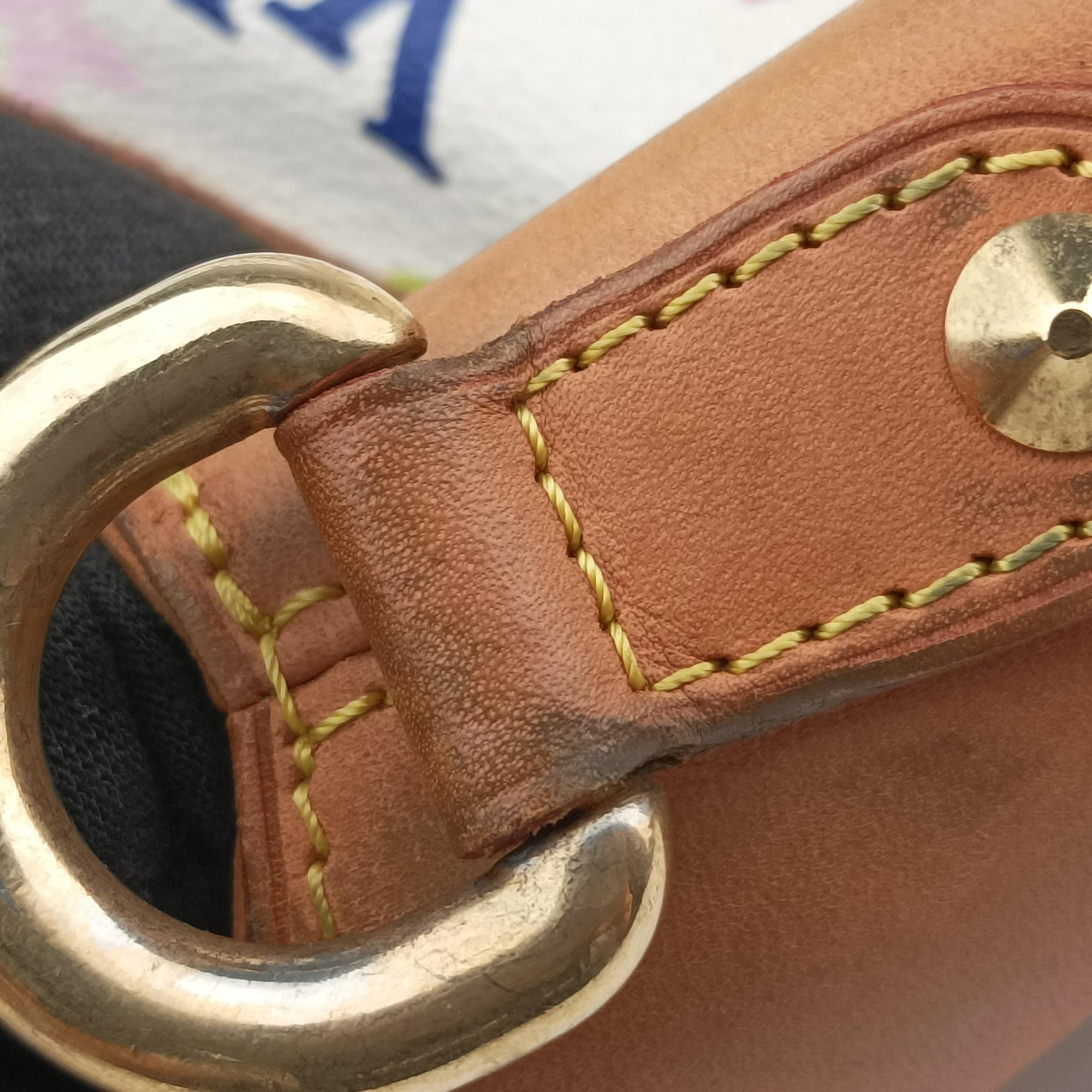 Pre-owned Louis Vuitton JUDY MM white Monogram Multicolor M40255 shoulderbag | stylenewstar