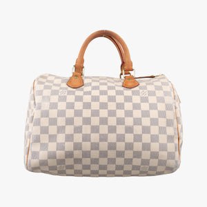Pre-owned Louis Vuitton Speedy 30 AZUR Damier Canvas N41533 handbag | stylenewstar