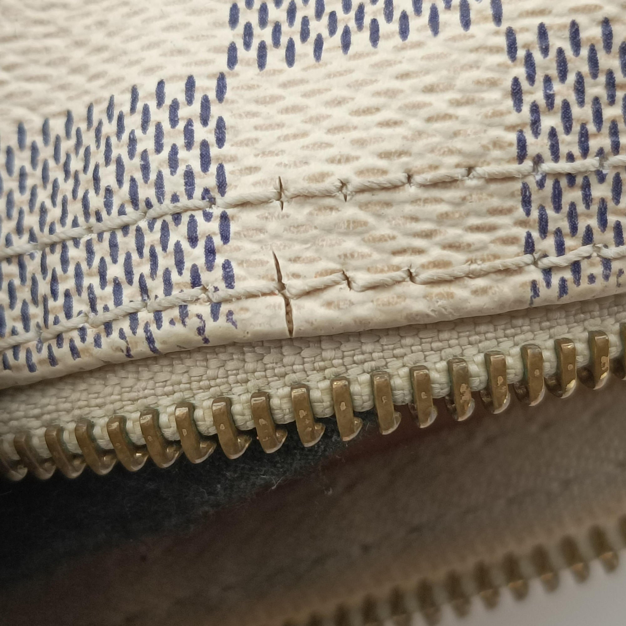 Pre-owned Louis Vuitton Speedy 30 AZUR Damier Canvas N41533 handbag | stylenewstar