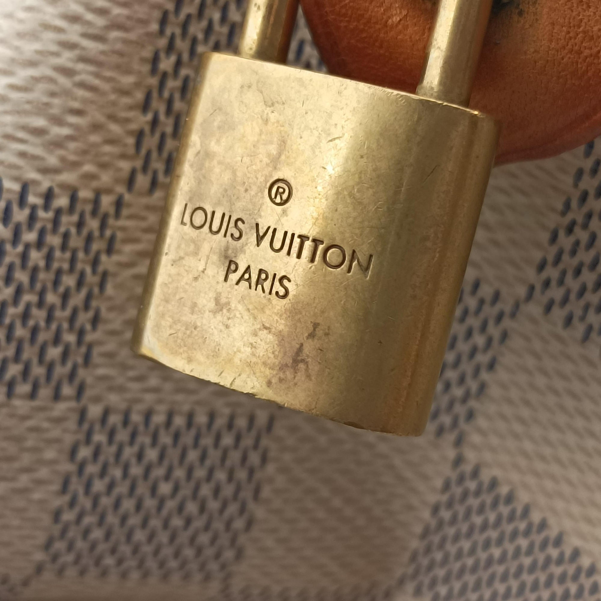Pre-owned Louis Vuitton Speedy 30 AZUR Damier Canvas N41533 handbag | stylenewstar