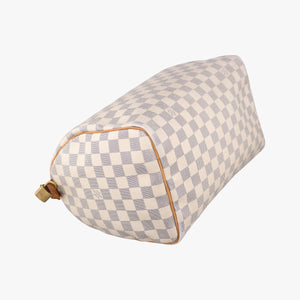 Pre-owned Louis Vuitton Speedy 30 AZUR Damier Canvas N41533 handbag | stylenewstar