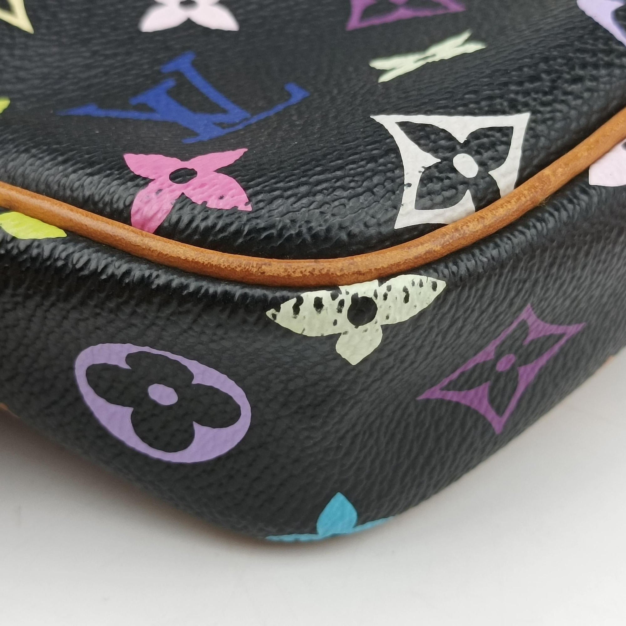 Pre-owned Louis Vuitton RIFT Noir Monogram Multicolor M40056 shoulderbag | stylenewstar