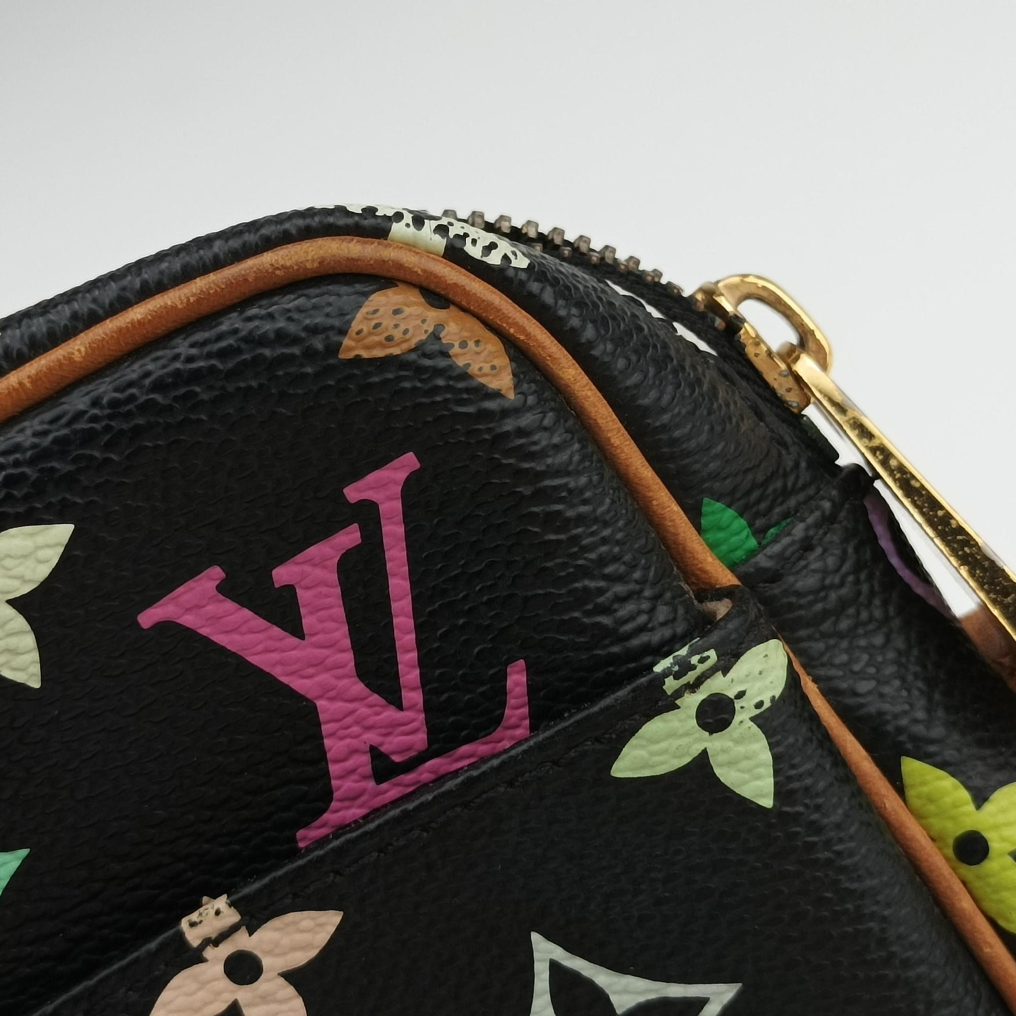 Pre-owned Louis Vuitton RIFT Noir Monogram Multicolor M40056 shoulderbag | stylenewstar