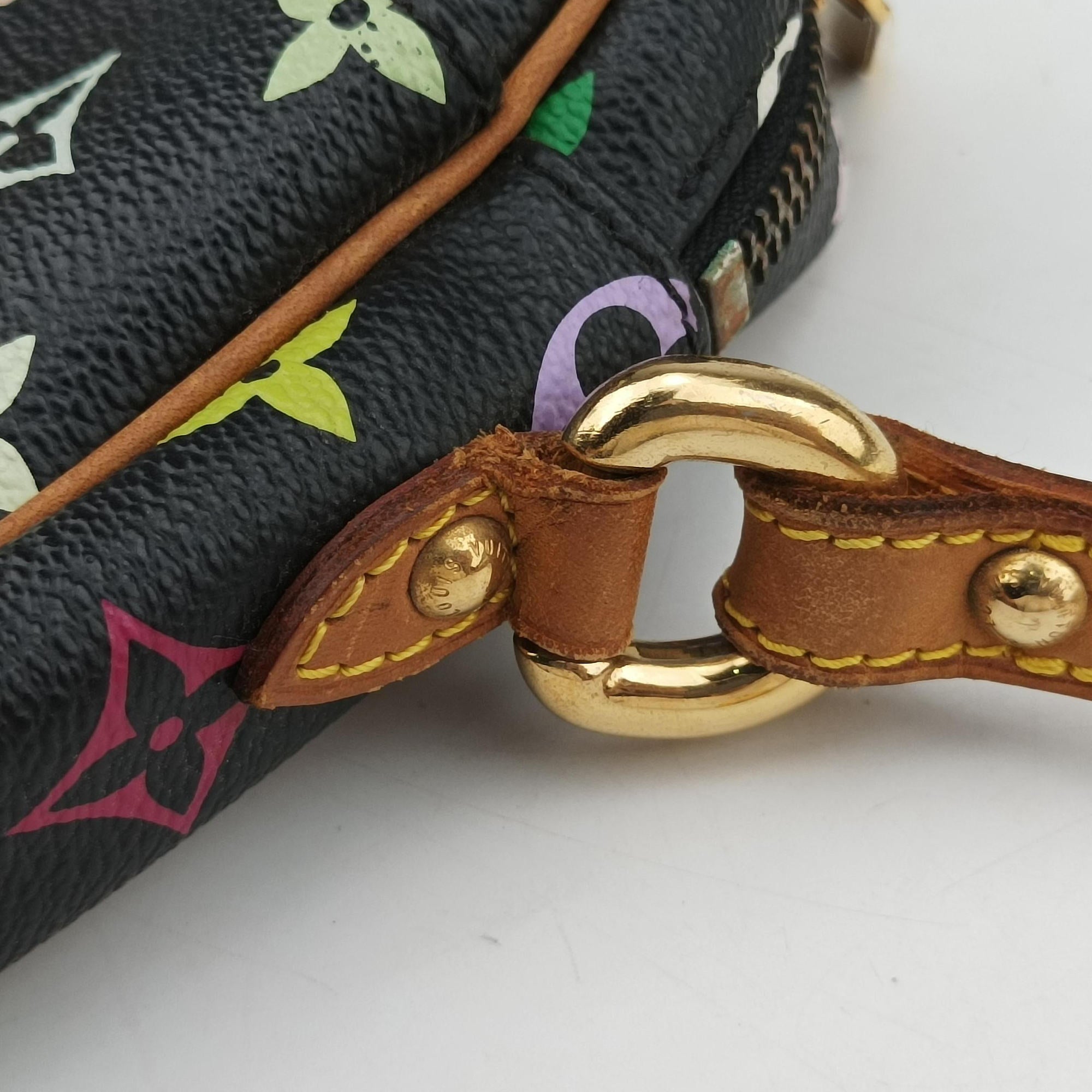 Pre-owned Louis Vuitton RIFT Noir Monogram Multicolor M40056 shoulderbag | stylenewstar