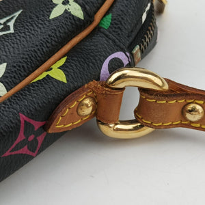 Pre-owned Louis Vuitton RIFT Noir Monogram Multicolor M40056 shoulderbag | stylenewstar