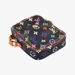 Pre-owned Louis Vuitton RIFT Noir Monogram Multicolor M40056 shoulderbag | stylenewstar