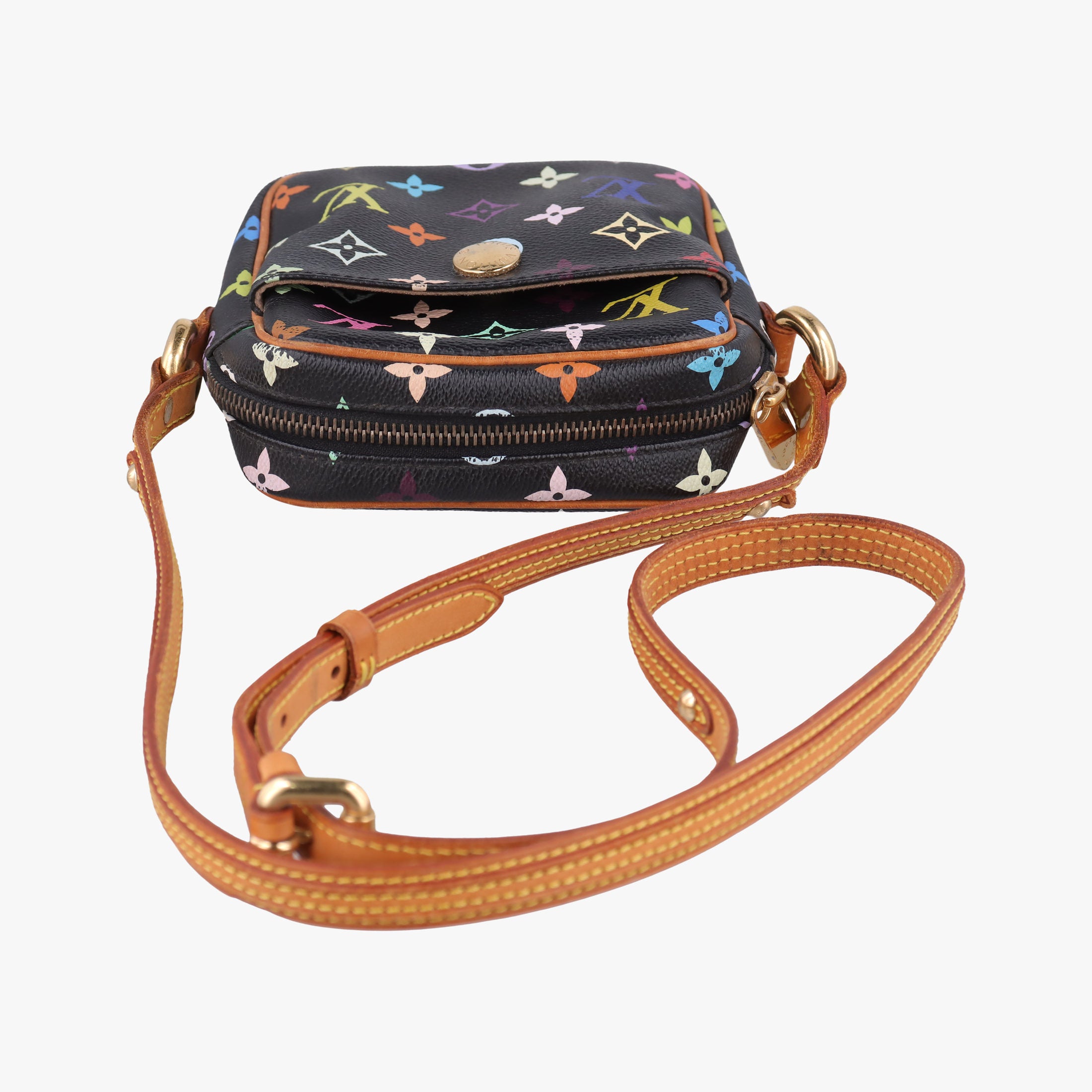 Pre-owned Louis Vuitton RIFT Noir Monogram Multicolor M40056 shoulderbag | stylenewstar