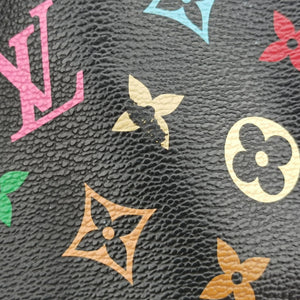 Pre-owned Louis Vuitton GRETA Noir Monogram Multicolor M40196 shoulderbag | stylenewstar