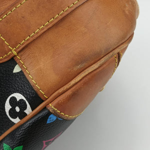 Pre-owned Louis Vuitton GRETA Noir Monogram Multicolor M40196 shoulderbag | stylenewstar