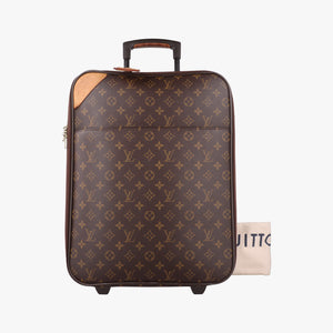 Vintage Louis Vuitton PEGASE 45 Brown Monogram Canvas M23293 suitcase | stylenewstar