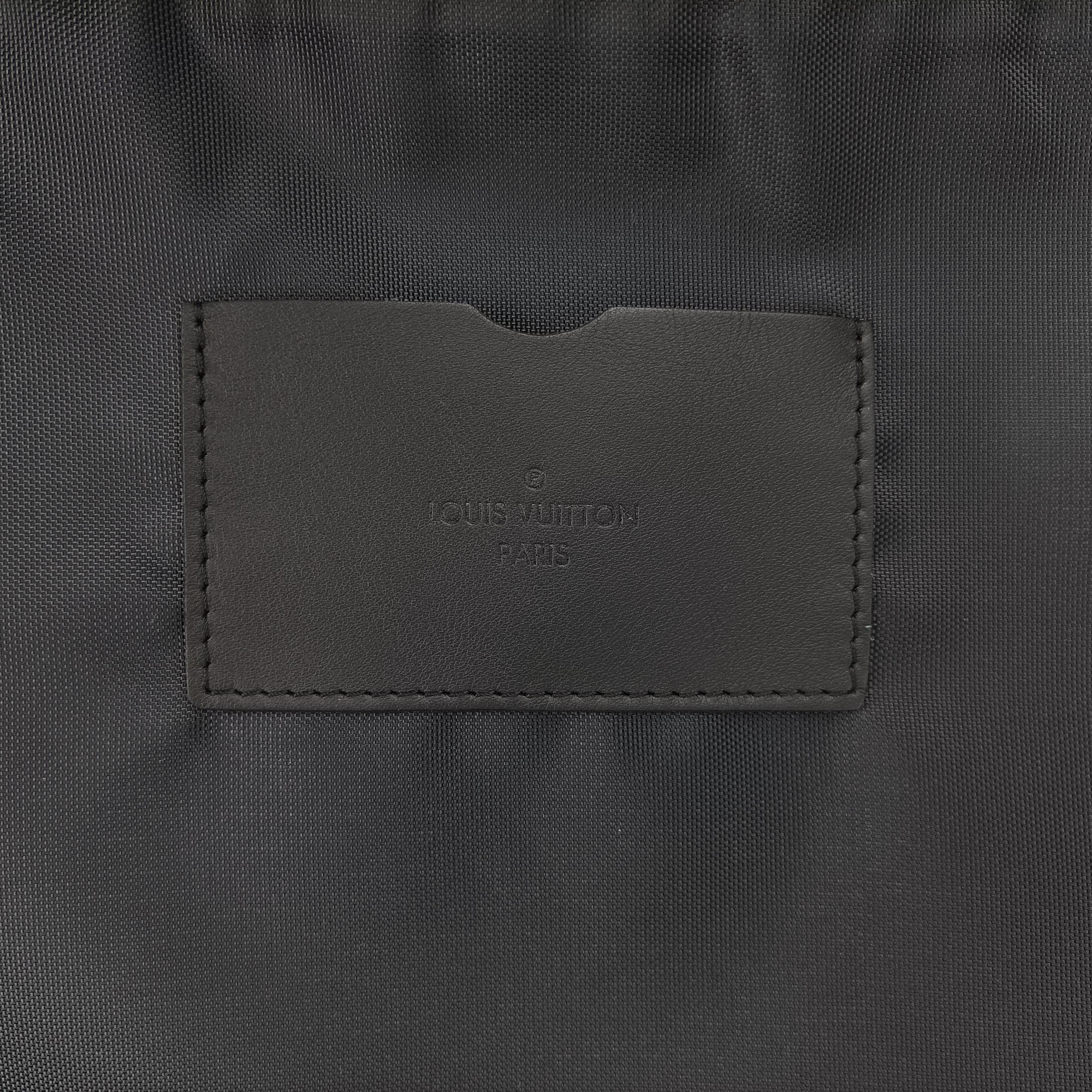 Pre-owned Louis Vuitton Pegase55 Case Matte Black Damier Infini N41231 suitcase | stylenewstar