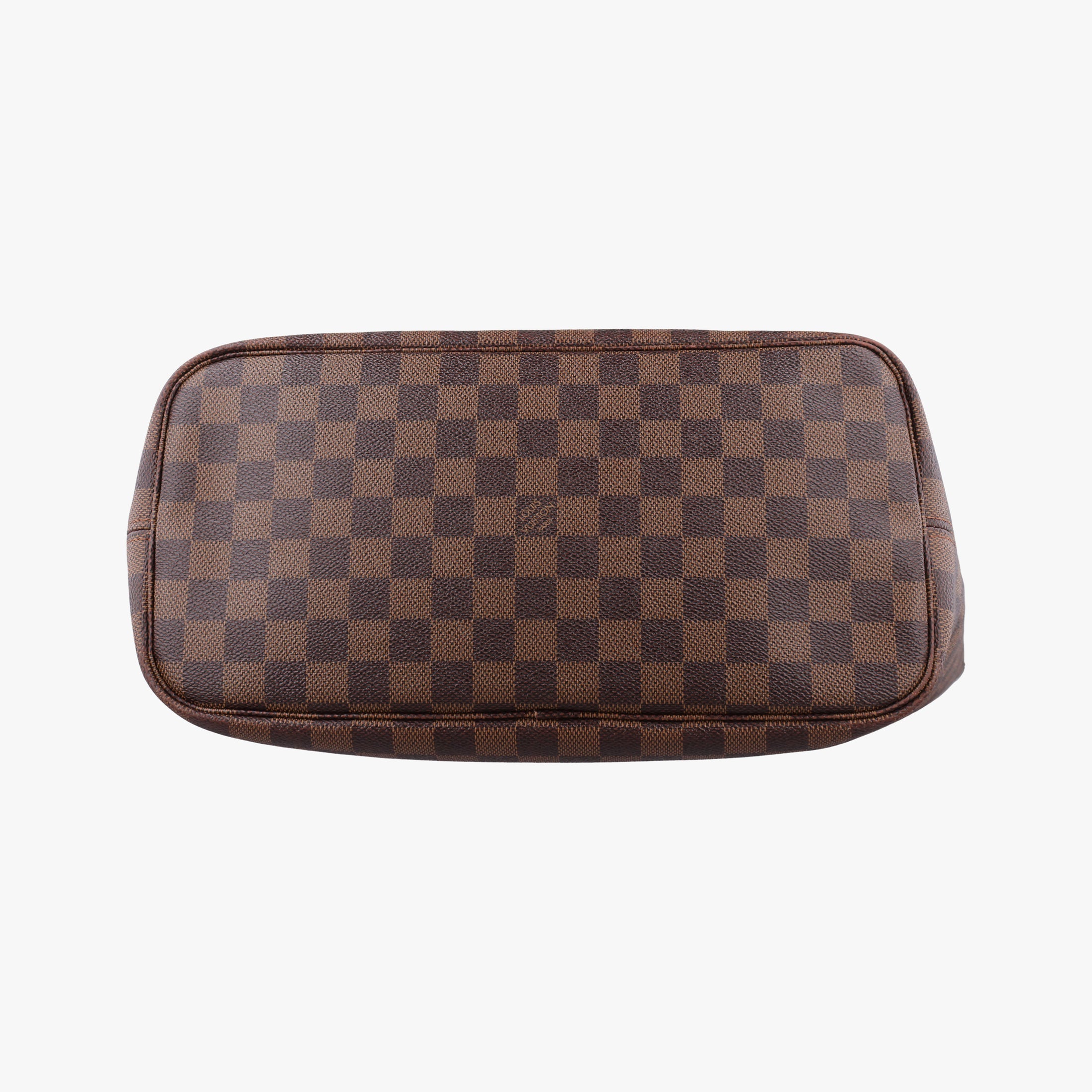 Pre-owned Louis Vuitton NEVERFULL MM EBENE Damier Canvas N51105 handbag | stylenewstar