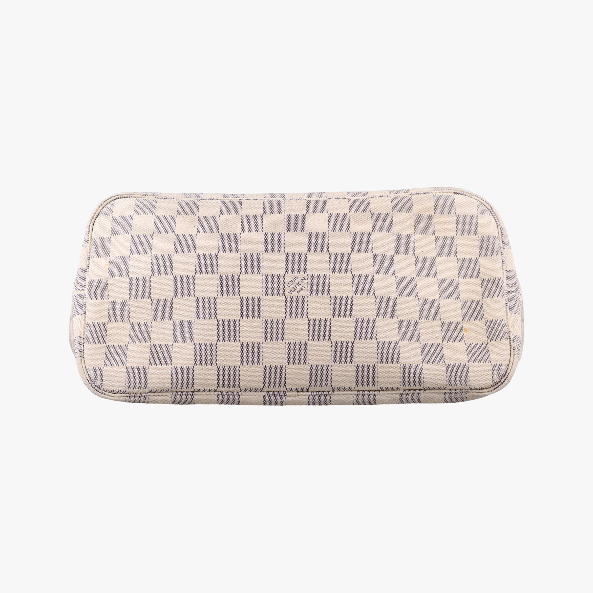 Pre-owned Louis Vuitton Neverfull MM Azur Damier Canvas N51107 handbag | stylenewstar