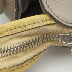 Pre-owned Fendi By The Way Beige Leather 8BL125 shoulderbag | stylenewstar