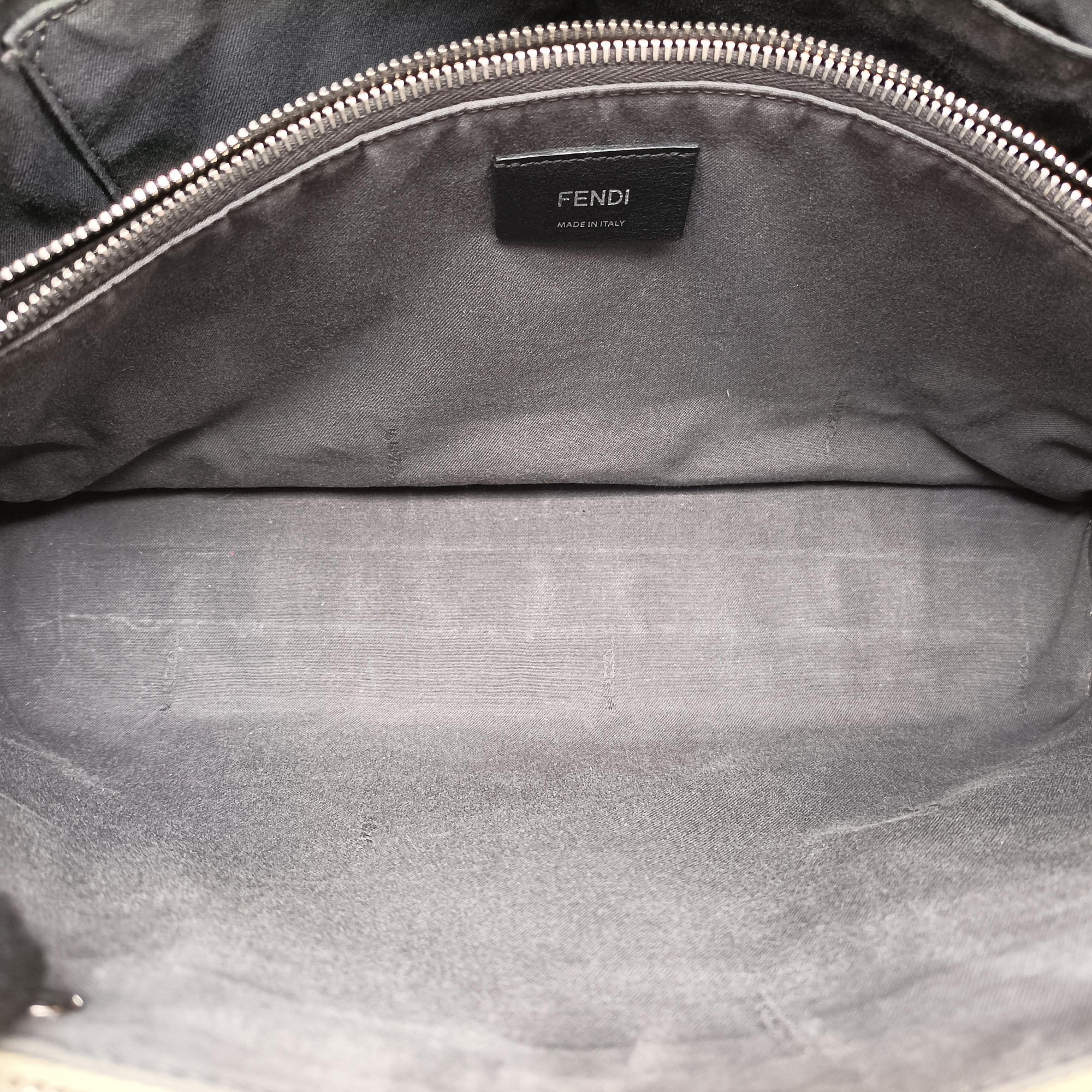 Pre-owned Fendi By The Way Beige Leather 8BL125 shoulderbag | stylenewstar