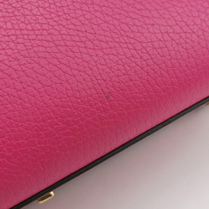 Pre-owned Moynat Legenne PM Rose leather  shoulderbag | stylenewstar