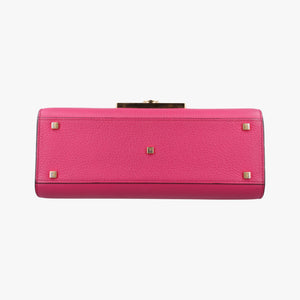 Pre-owned Moynat Legenne PM Rose leather  shoulderbag | stylenewstar