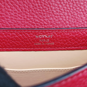 Pre-owned Moynat Legenne PM Red leather  shoulderbag | stylenewstar
