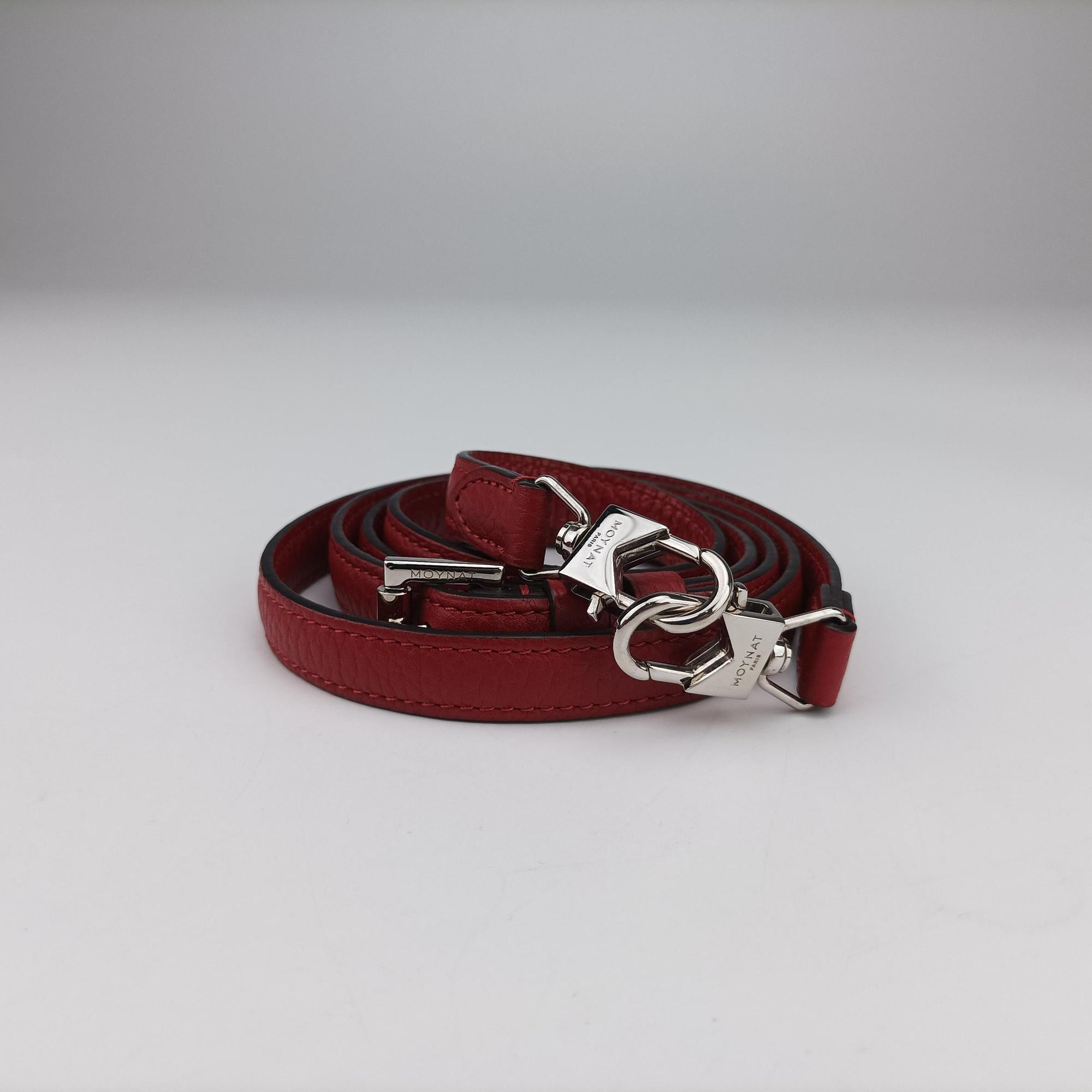 Pre-owned Moynat Legenne PM Red leather  shoulderbag | stylenewstar