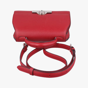 Pre-owned Moynat Legenne PM Red leather  shoulderbag | stylenewstar