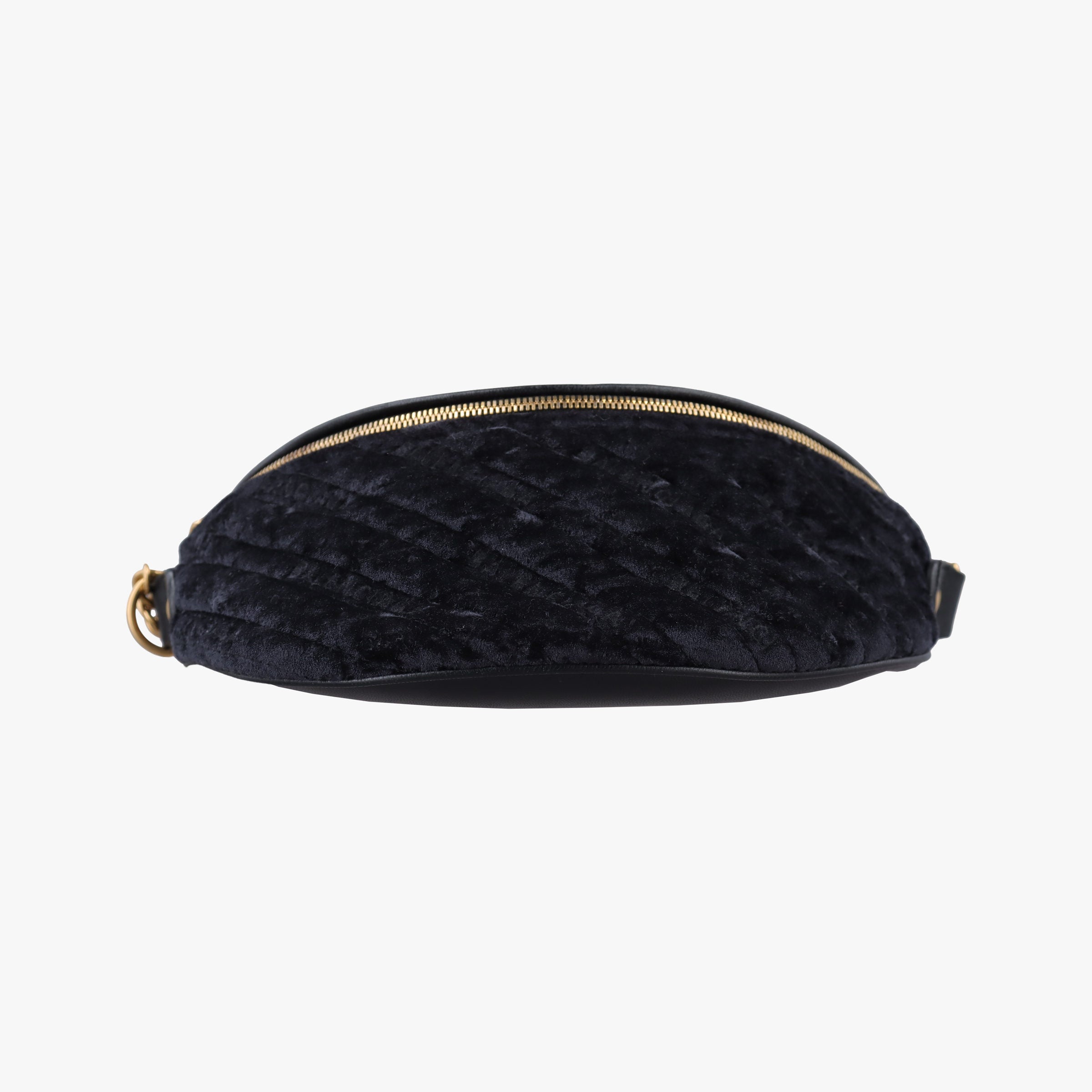 Secondhand Balenciaga Souvenir XS Black Jacquard Velvet  bum bag/waist bag | stylenewstar