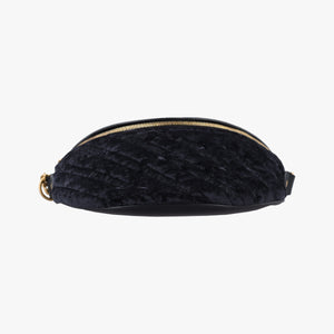 Secondhand Balenciaga Souvenir XS Black Jacquard Velvet  bum bag/waist bag | stylenewstar