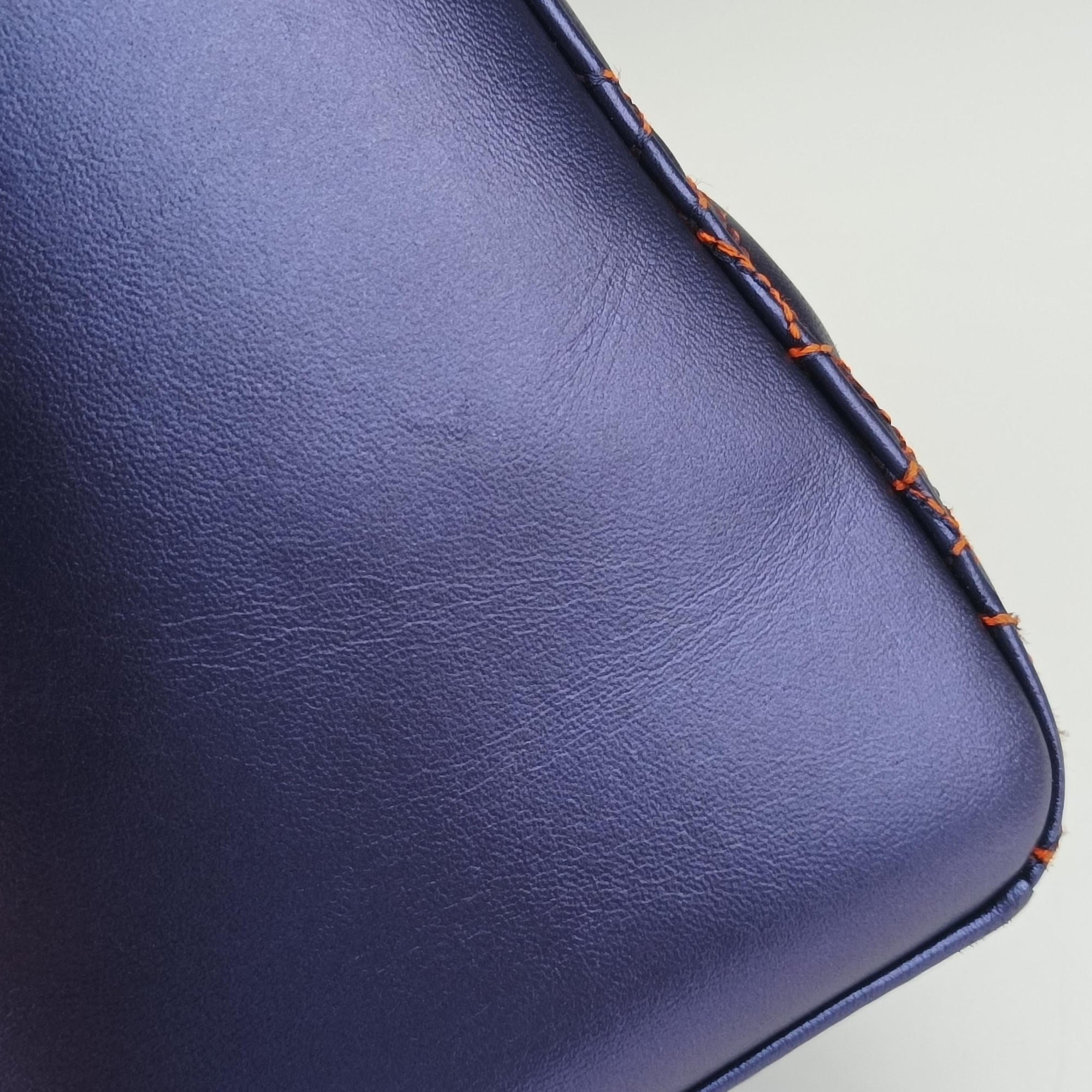 Pre-owned Christian Dior Lady Dior Purple×Orange×Brown Lambskin  shoulderbag | stylenewstar