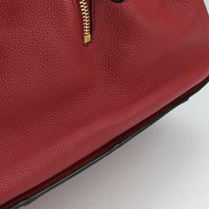 Pre-owned Loewe Hammock Burgundy Leather  shoulderbag | stylenewstar
