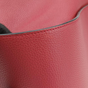 Pre-owned Loewe Hammock Burgundy Leather  shoulderbag | stylenewstar