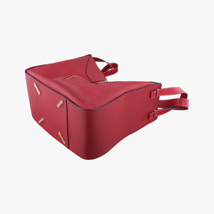 Pre-owned Loewe Hammock Burgundy Leather  shoulderbag | stylenewstar