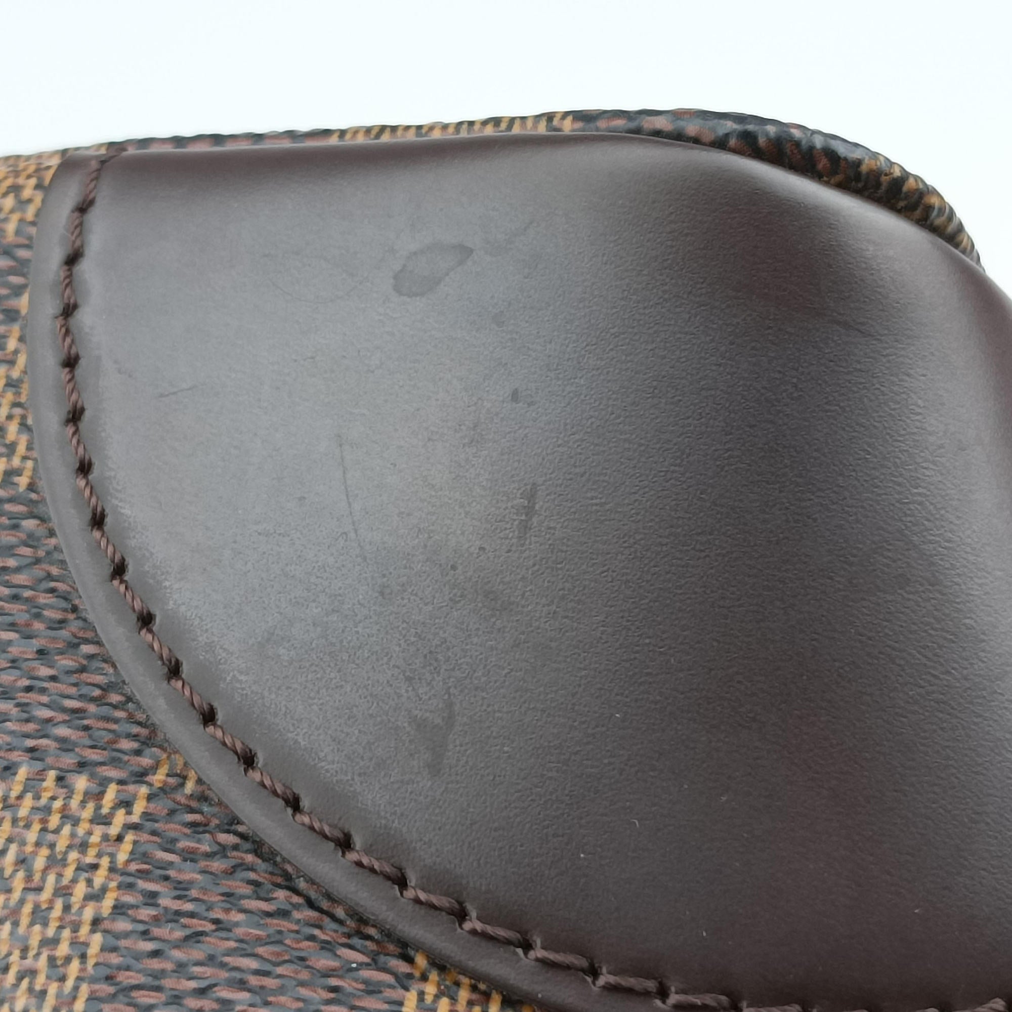 Pre-owned Louis Vuitton HAMPSTEAD PM EBENE Damier Canvas N51205 shoulderbag | stylenewstar