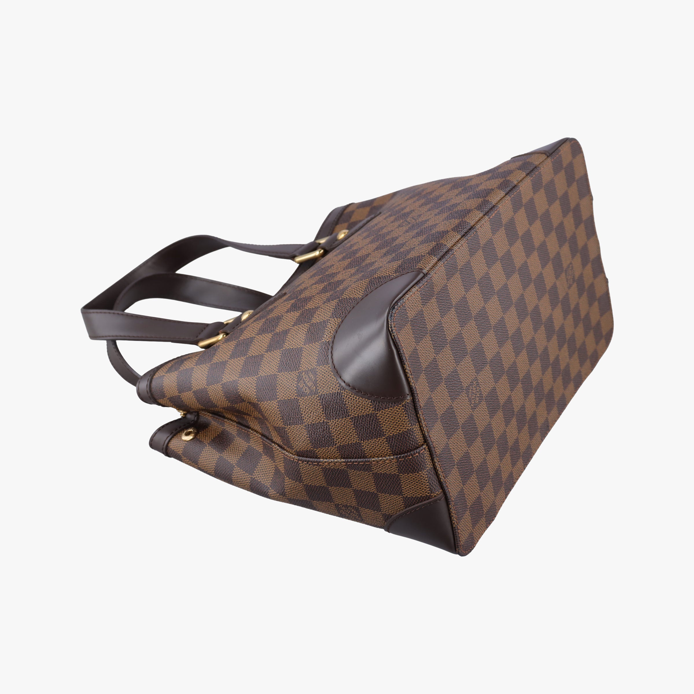 Pre-owned Louis Vuitton HAMPSTEAD PM EBENE Damier Canvas N51205 shoulderbag | stylenewstar