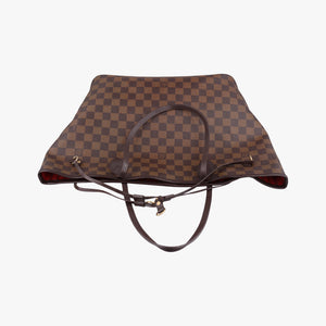 Pre-owned Louis Vuitton NEVERFULL MM EBENE Damier Canvas N51106 shoulderbag | stylenewstar