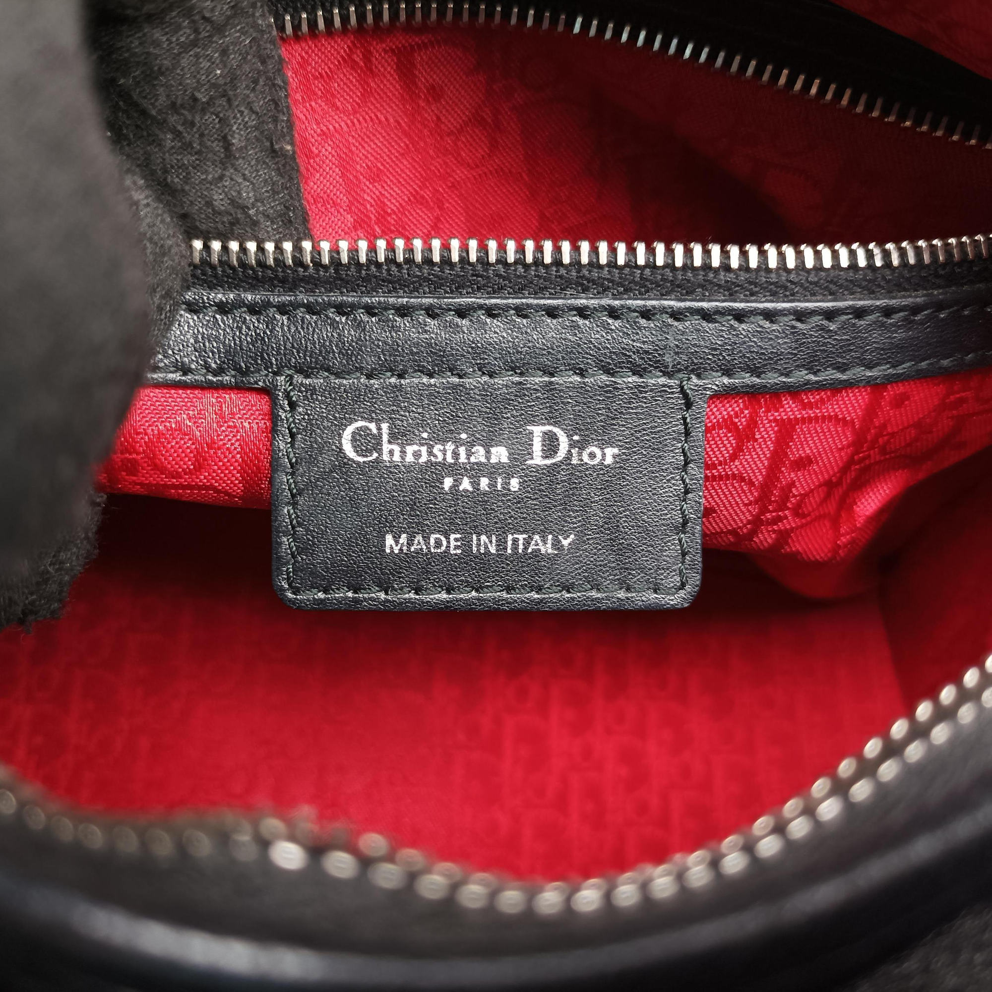 Secondhand Christian Dior Lady Dior Black lambskin  shoulderbag | stylenewstar