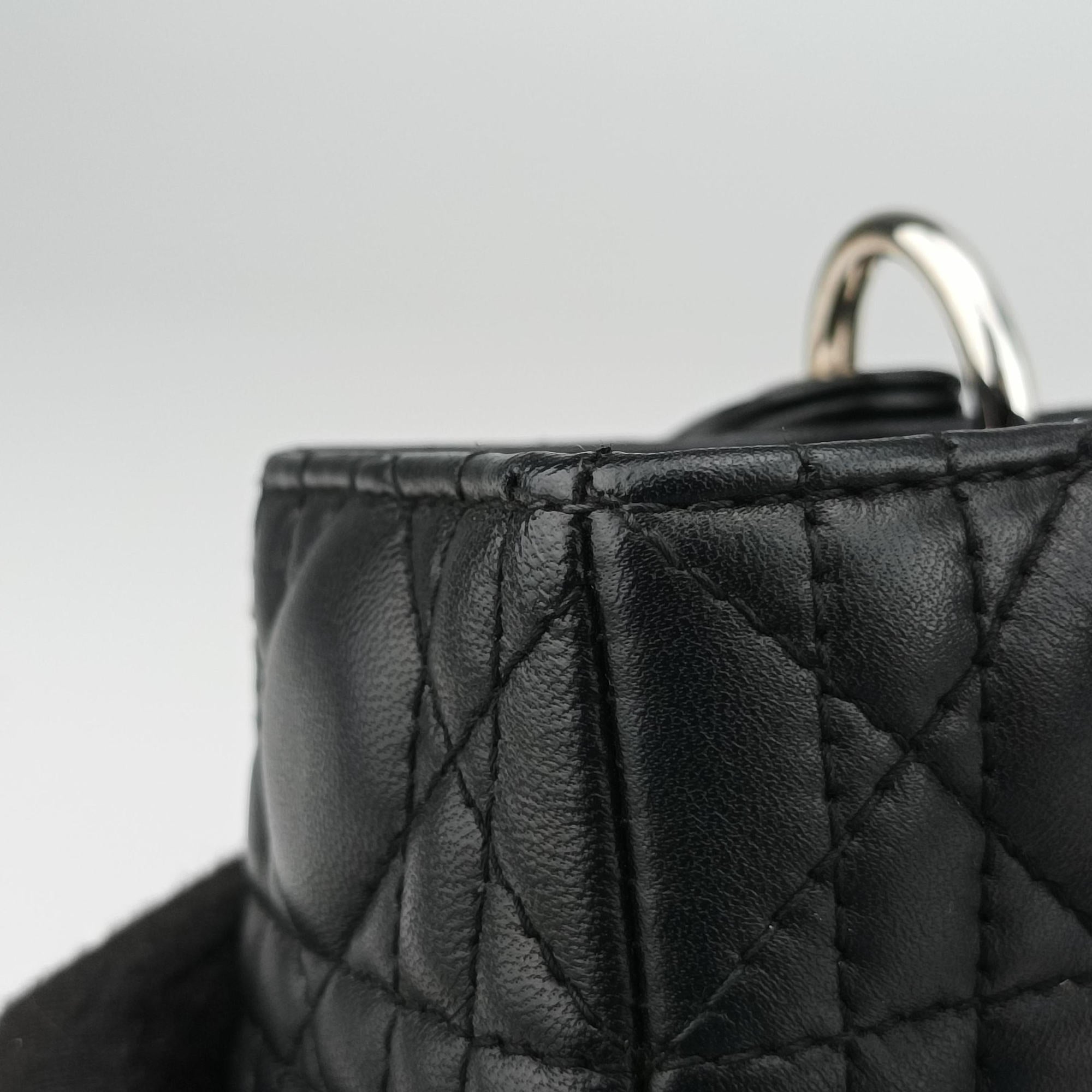 Secondhand Christian Dior Lady Dior Black lambskin  shoulderbag | stylenewstar