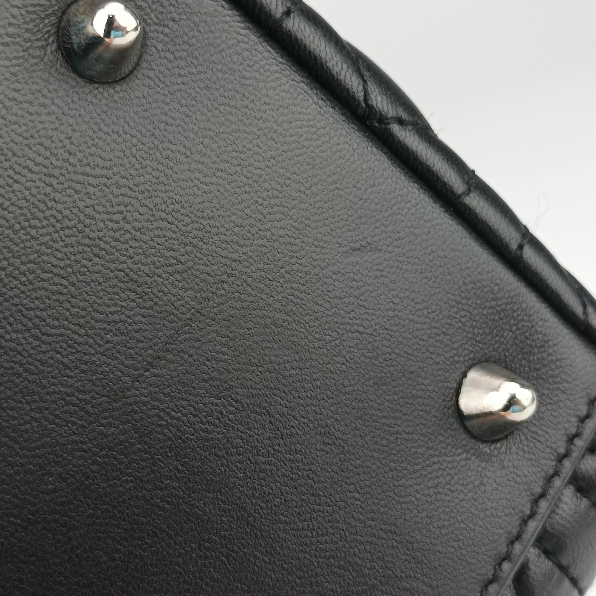 Secondhand Christian Dior Lady Dior Black lambskin  shoulderbag | stylenewstar
