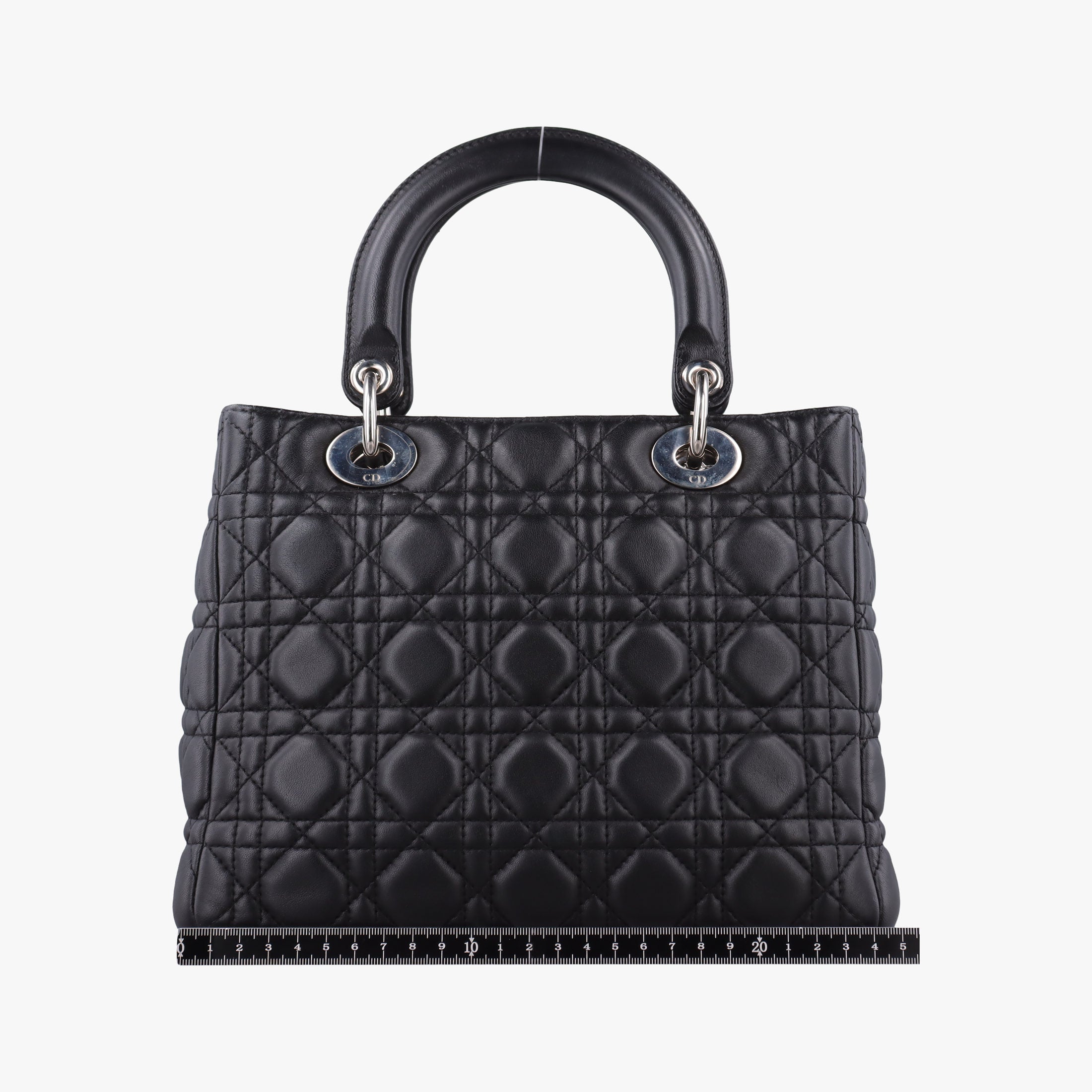 Secondhand Christian Dior Lady Dior Black lambskin  shoulderbag | stylenewstar