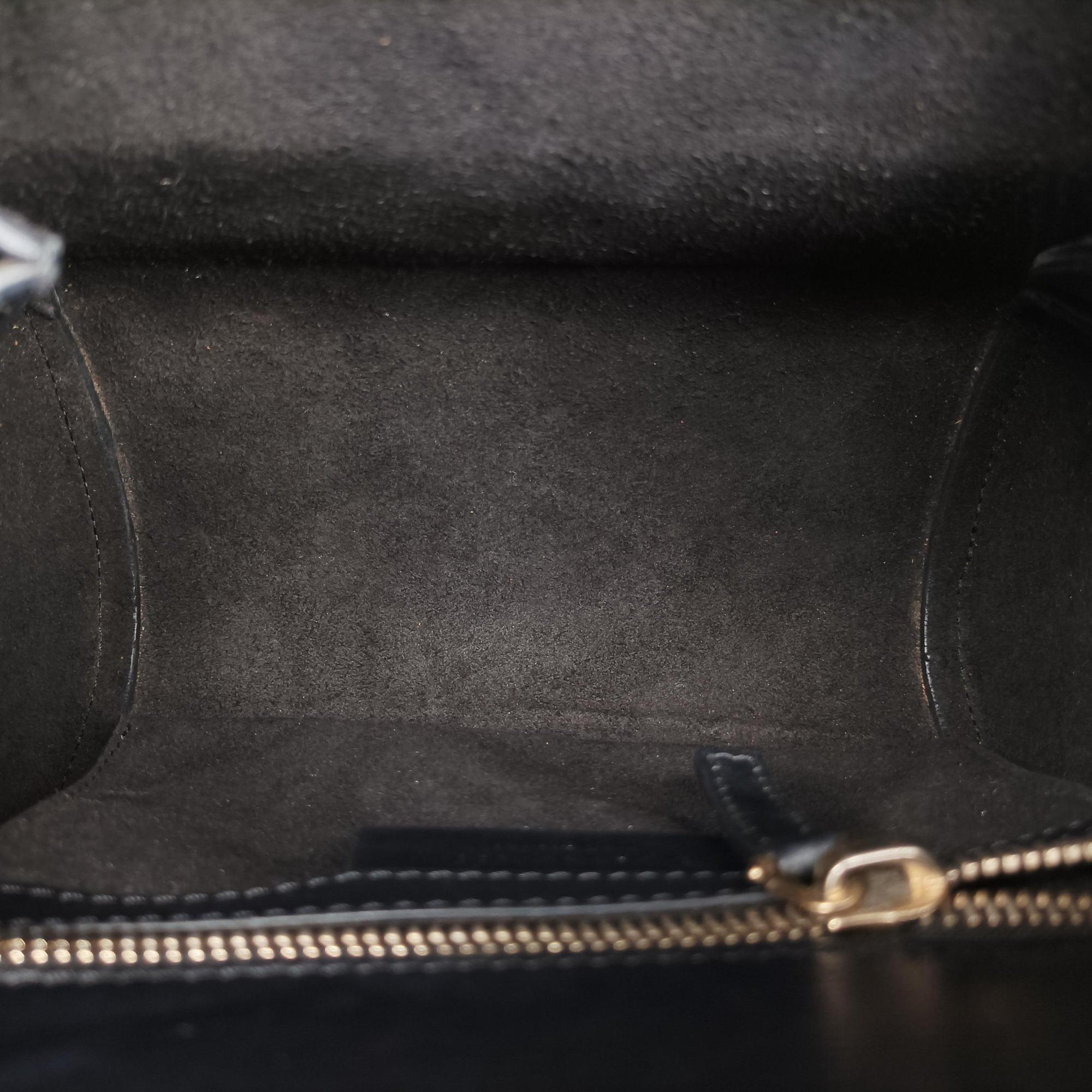 Pre-owned Givenchy Pandora Box Black Leather  shoulderbag | stylenewstar