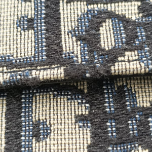 Secondhand Christian Dior Saddle Navy Jacquard×Leather  bum bag/waist bag | stylenewstar