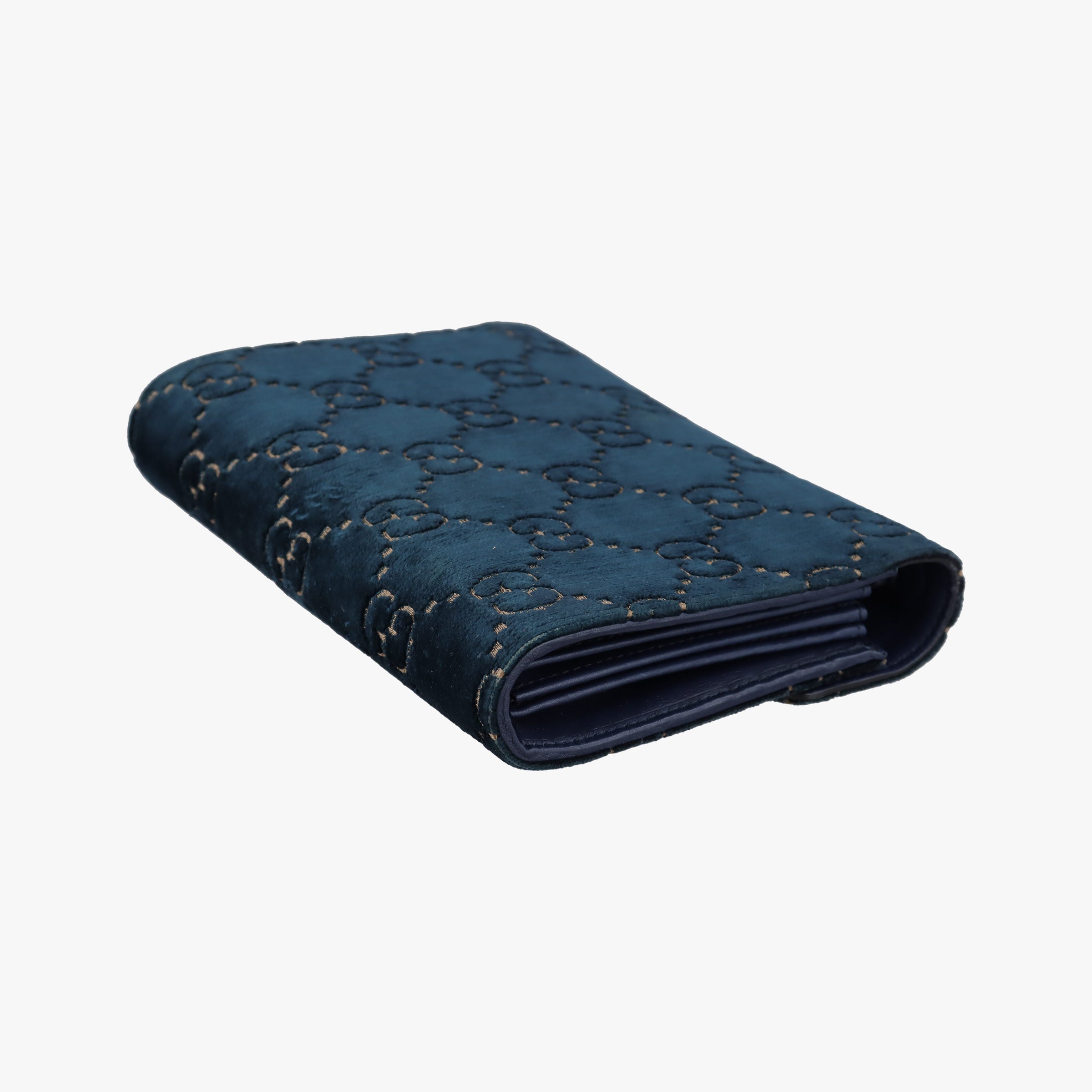 Pre-owned Gucci Dionysus Blue velour 401231 shoulderbag | stylenewstar