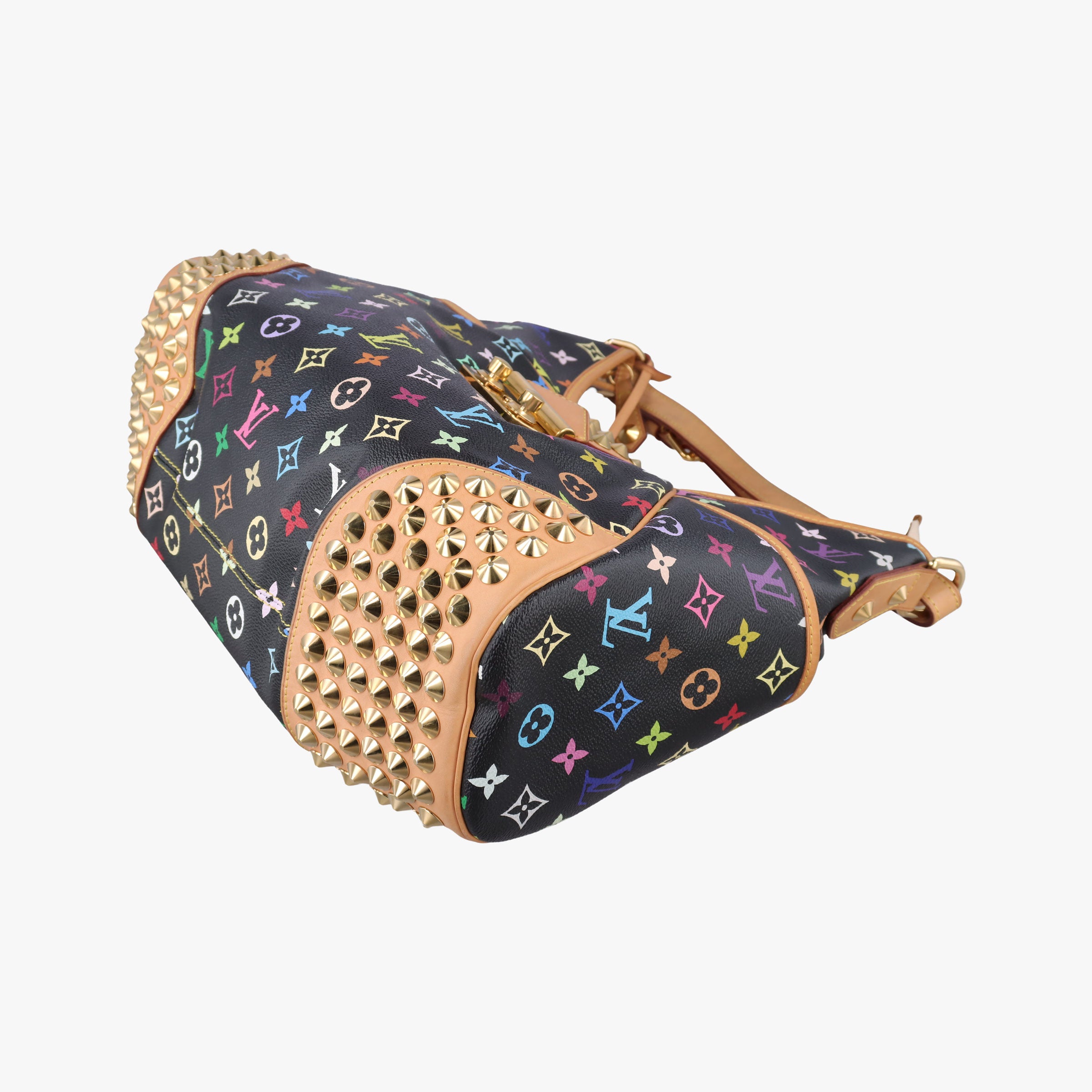 Secondhand Louis Vuitton Chrissy MM Noir Monogram Multicolor M40310 shoulderbag | stylenewstar