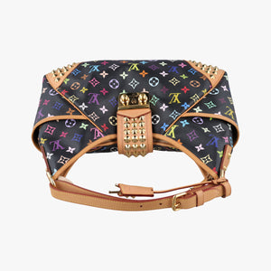 Secondhand Louis Vuitton Chrissy MM Noir Monogram Multicolor M40310 shoulderbag | stylenewstar