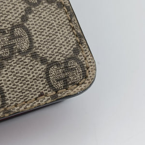 Pre-owned Gucci Dionysus beige×red PVC coated canvas × suede 421970 shoulderbag | stylenewstar